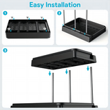 Load image into Gallery viewer, 2 Sets of 2-Tier Multi-Purpose Stackable Under Sink Organizer