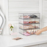 Load image into Gallery viewer, 12&#39;&#39;W Clear Stackable Storage Drawers