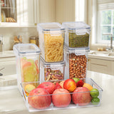 Load image into Gallery viewer, 10pcs Pantry Storage Containers Organizer Bins (2#)