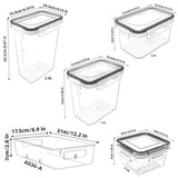 Load image into Gallery viewer, 10pcs Pantry Storage Containers Organizer Bins (2#)