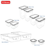 Load image into Gallery viewer, 10pcs Pantry Storage Containers Organizer Bins (2#)