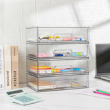 Load image into Gallery viewer, 12&#39;&#39;W Clear Stackable Storage Drawers