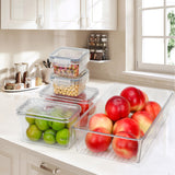 Load image into Gallery viewer, 22pcs Clear Plastic Bins BPA Free (6#)