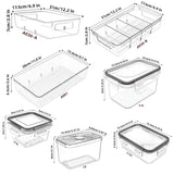 Load image into Gallery viewer, 10pcs Kitchen storage containers (5#)