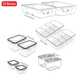 Load image into Gallery viewer, 10pcs Kitchen storage containers (5#)