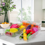 Load image into Gallery viewer, 22pcs Clear Plastic Bins BPA Free (6#)