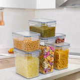 Load image into Gallery viewer, 17pcs High Quality Pantry Storage Container Kitchen Food Clear Plastic Storage Boxes (7#)