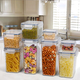 Load image into Gallery viewer, 17pcs High Quality Pantry Storage Container Kitchen Food Clear Plastic Storage Boxes (7#)