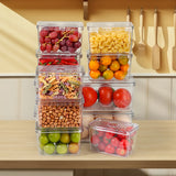 Load image into Gallery viewer, 21pcs Kitchen Pantry Food Storage Containers with Lids (3#)