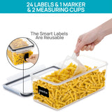 Load image into Gallery viewer, 4pcs Airtight Food Storage Containers with Lids 3.2L