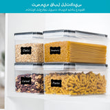 Load image into Gallery viewer, 4pcs Airtight Food Storage Containers with Lids 3.2L