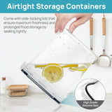 Load image into Gallery viewer, 10pcs Sugar and Flour Storage Container with Airtight Lids