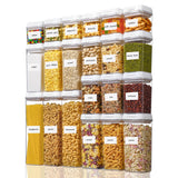 Load image into Gallery viewer, 21pcs Food Storage Containers Set with Easy Lock Lids