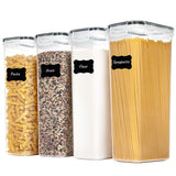 Load image into Gallery viewer, 4 pcs 2.8L Airtight Food Storage Containers with Lids