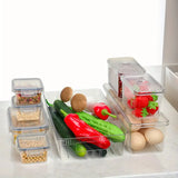 Load image into Gallery viewer, 18pcs Kitchen Storage Oragnizer Bins BPA Free Plastic Containers (6#)