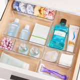 Load image into Gallery viewer,  25pcs Clear Plastic Drawer Organizers Set