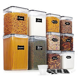 Load image into Gallery viewer, 10pcs Sugar and Flour Storage Container with Airtight Lids