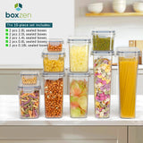 Load image into Gallery viewer, 10pcs kitchen storage organizer containers with airtight lids (4#)