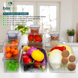 Load image into Gallery viewer, 11pcs Food Storage Organizer Bins (6#)