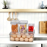 Load image into Gallery viewer, 11pcs Food Storage Containers Clear Plastic (1#)