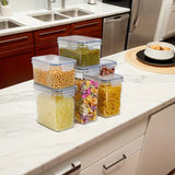 Load image into Gallery viewer, 17 pcs Kitchen Food Storage Container Bins with Lids,Multipurpose Clear Plastic (1#)