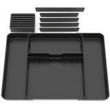 Load image into Gallery viewer, Silverware Drawer Organizer, Expandable Utensil Tray for Kitchen